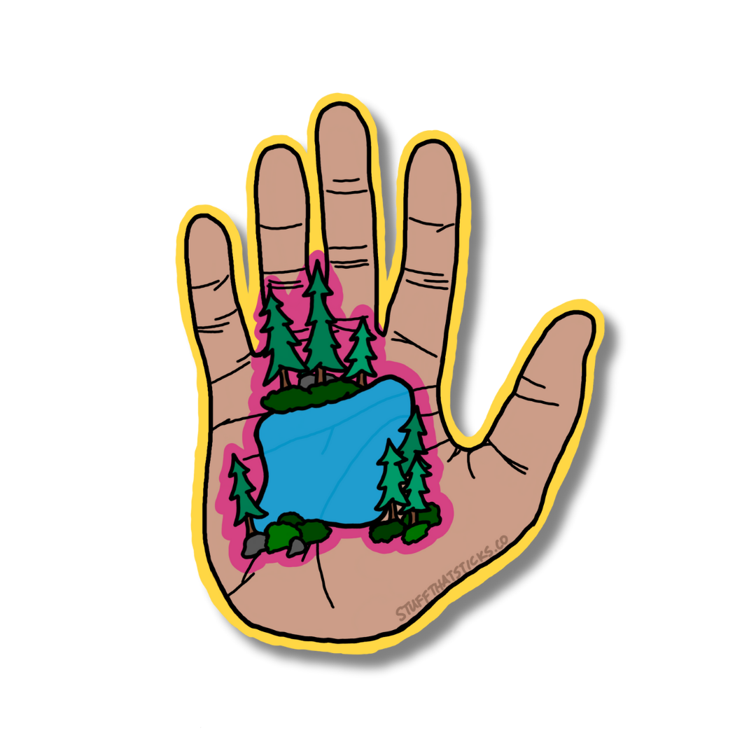 SWEATY PALM - 2.6" 3.3"