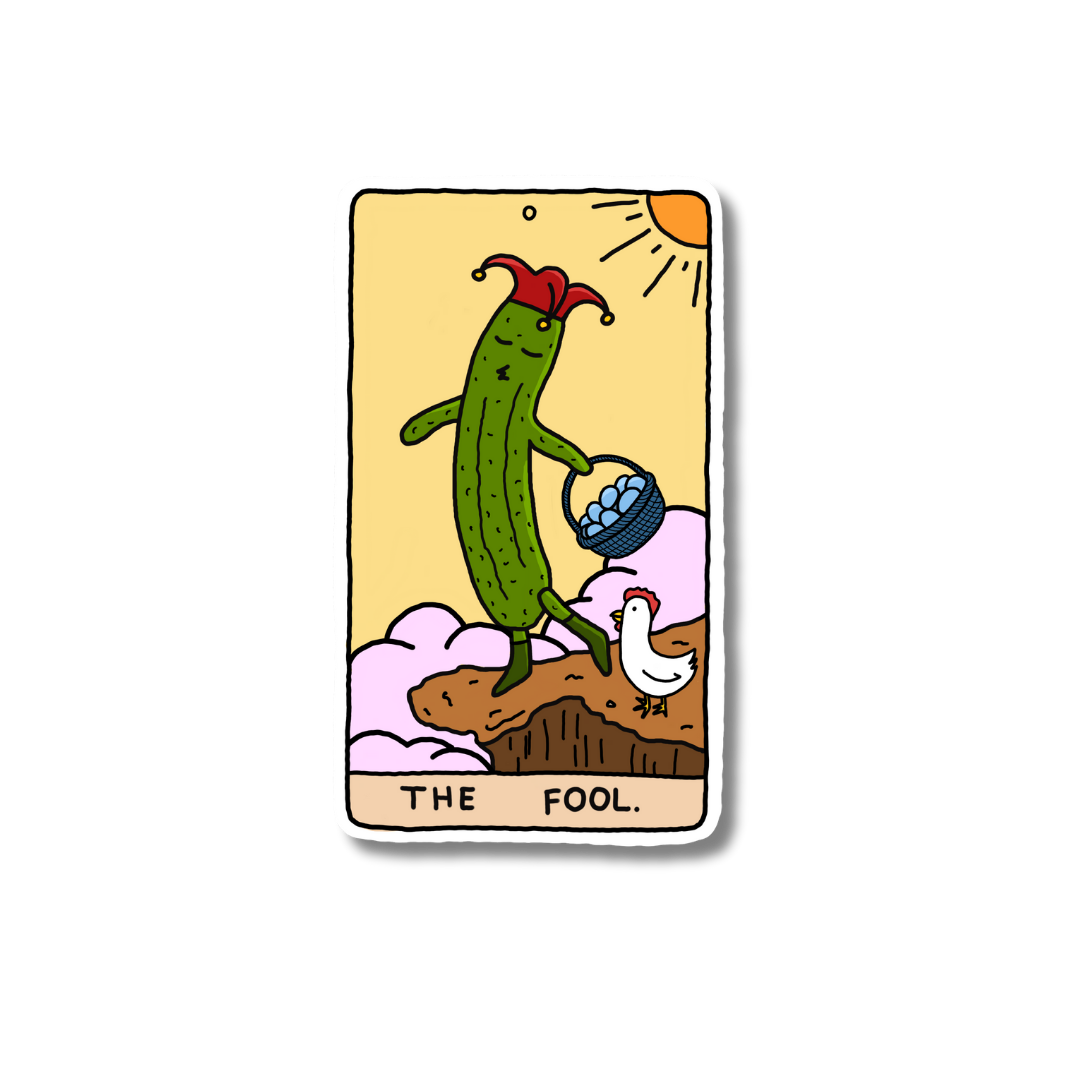 THE FOOL - 1.9" x 3.2"