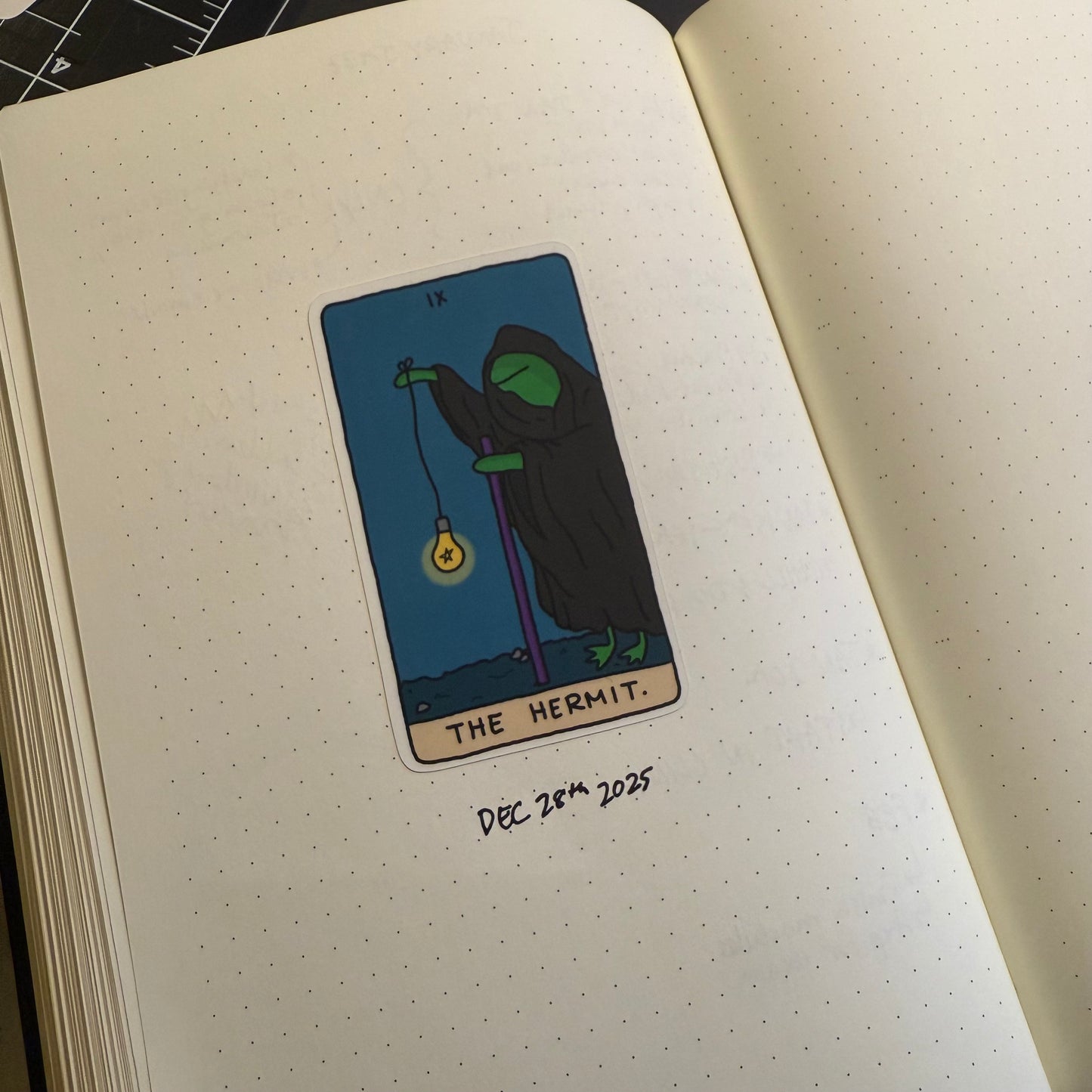 THE HERMIT - 1.9" x 3.2"