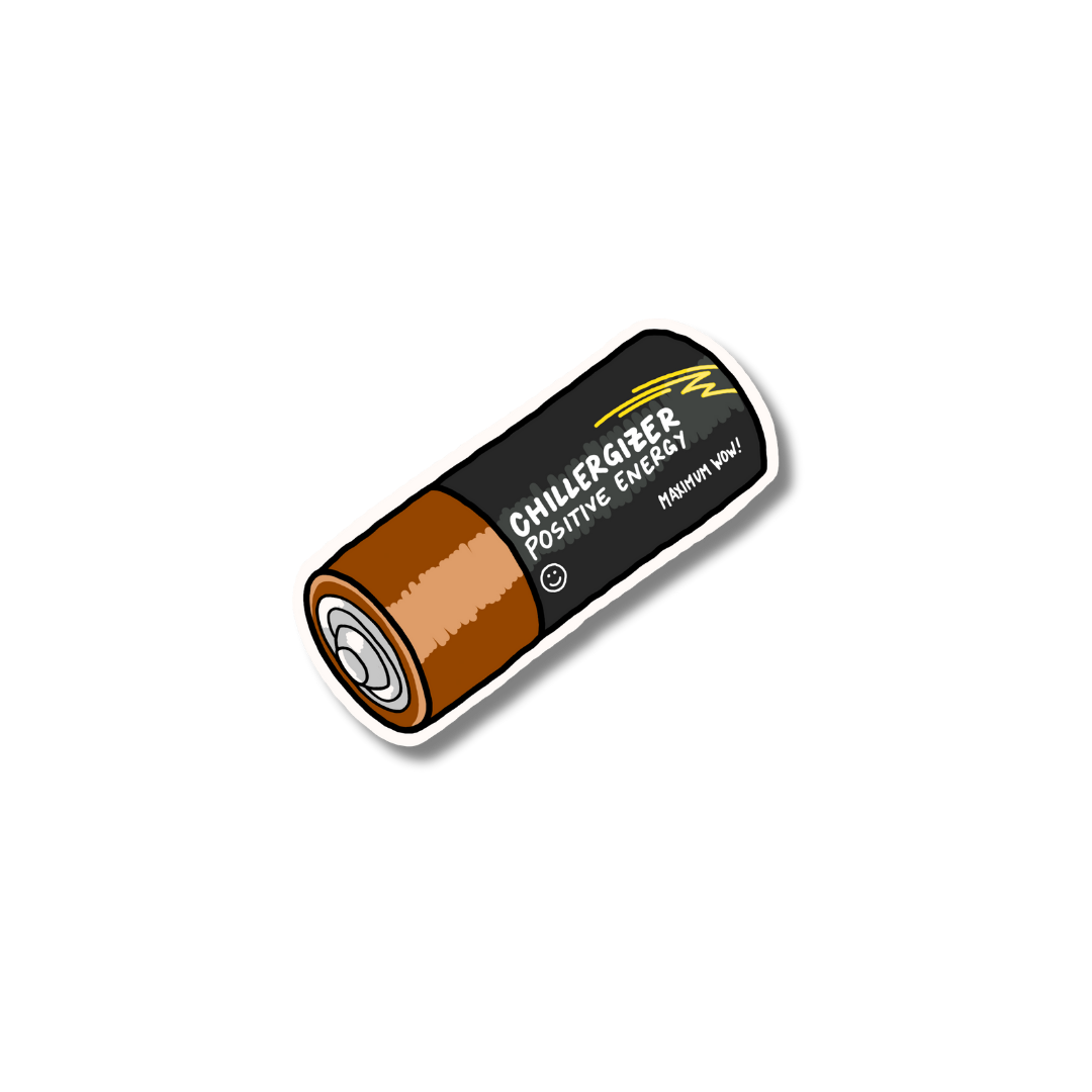 CHILLERGIZER - 1.5" x 1.3"