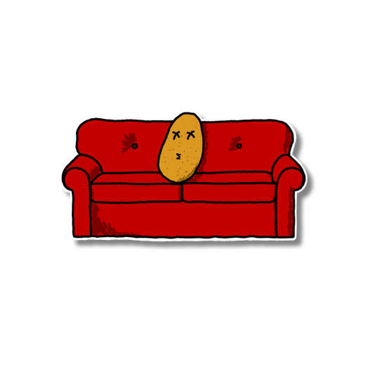 COUCHED - 2.3" x 1.3"