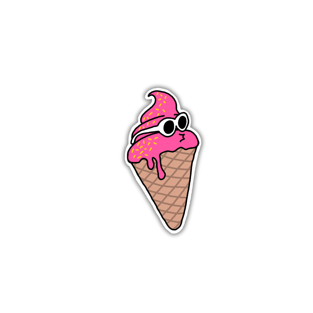 CREAMY - 1.1" x 1.9"