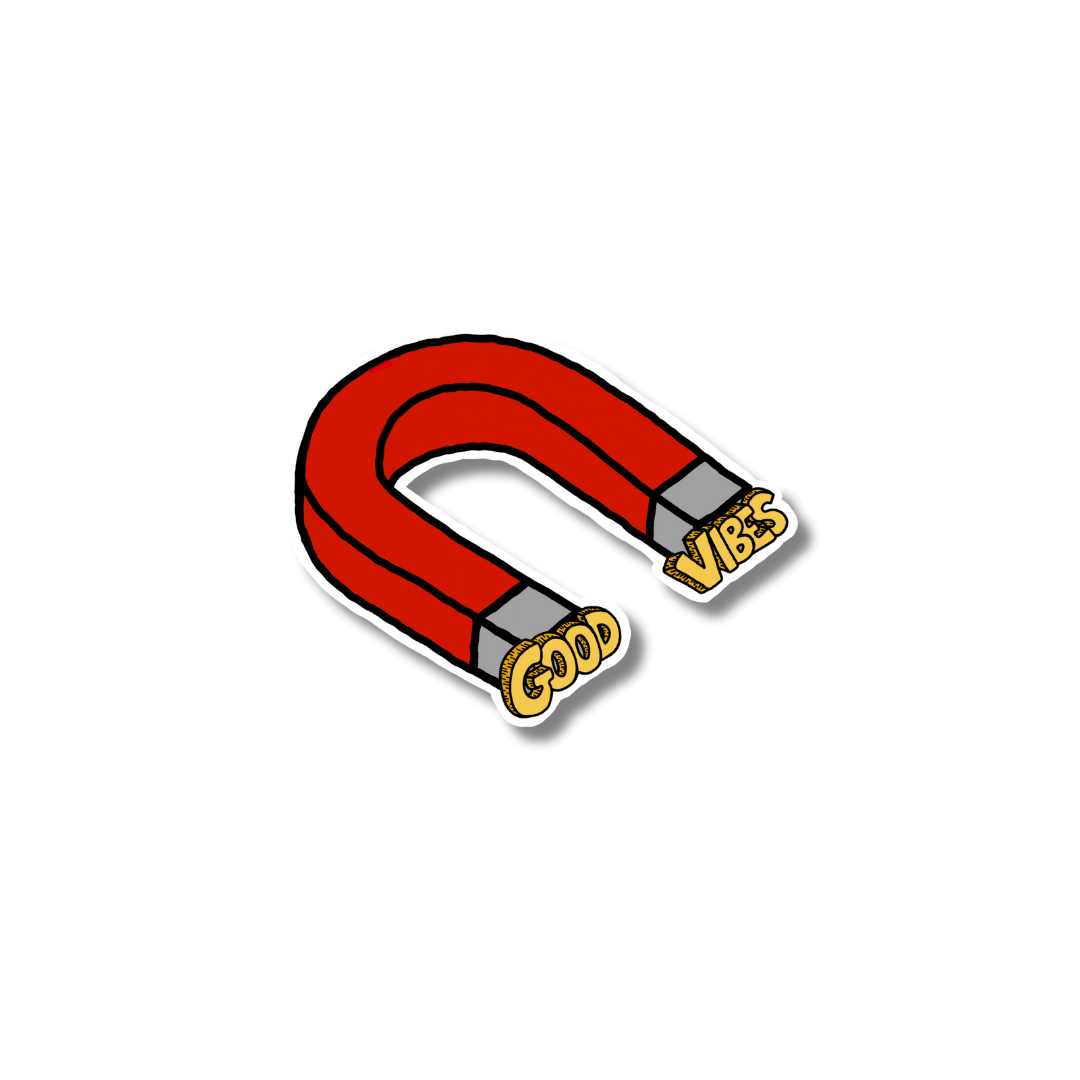 GOOD VIBES - 1.9" x 1.5"
