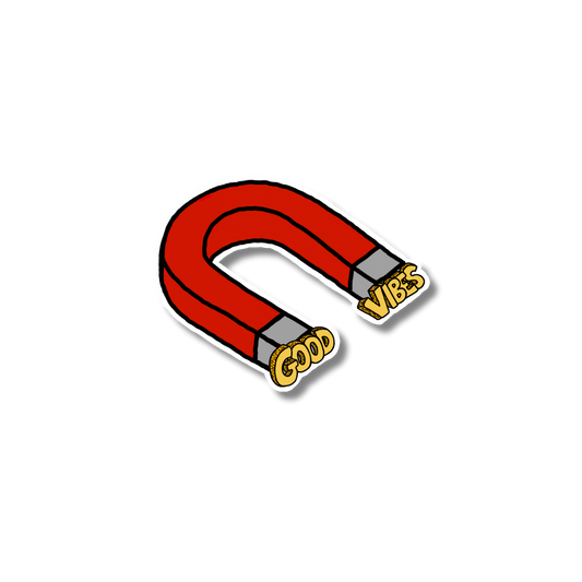 GOOD VIBES - 1.9" x 1.5"