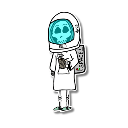 SKELENAUT - 1.2" x 3"