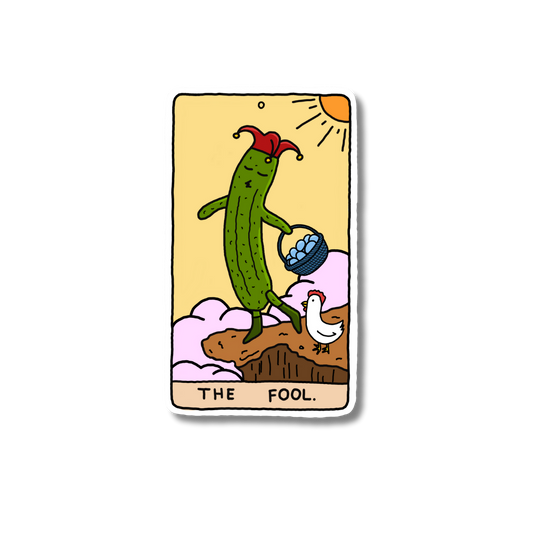 THE FOOL - 1.9" x 3.2"