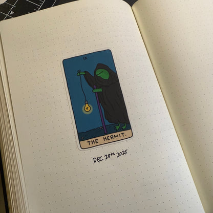 THE HERMIT - 1.9" x 3.2"