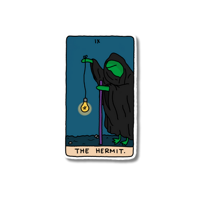 THE HERMIT - 1.9" x 3.2"